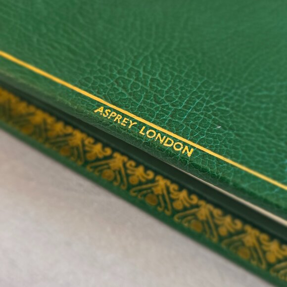 Asprey London Vintage Mint Spirits Journal - Picture 2 of 10